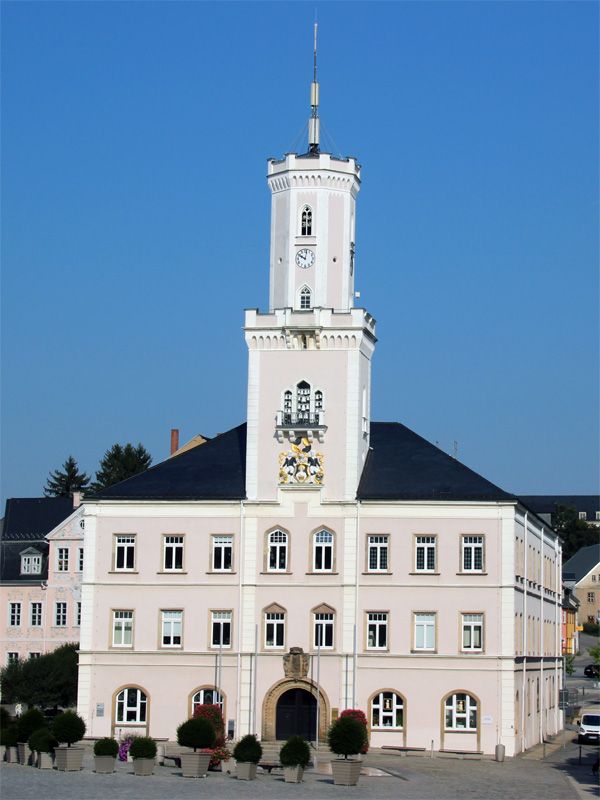 Rathaus von Schneeberg