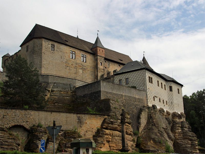 Hrad / Burg Kost im Böhmischen Paradies