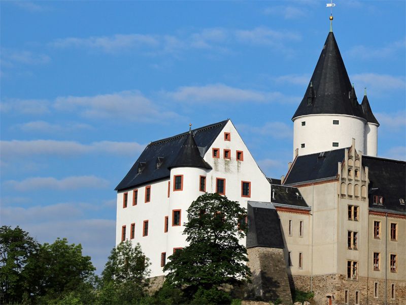 Burg Schwarzenberg im Westerzgebirge