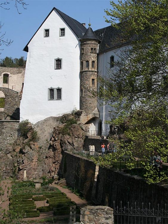 Reste der Burganlage Lauenstein
