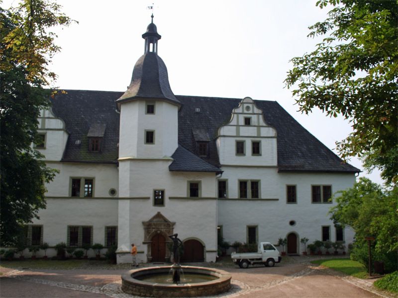 Renaissance Schloss - auch als Goethe Schloss genannt