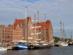 Hafenansicht von der Hansestadt Stralsund