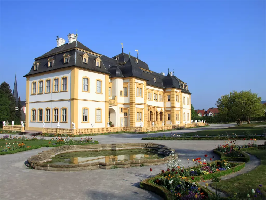 Schloss Veitshöchheim in Würzburg / Bayern