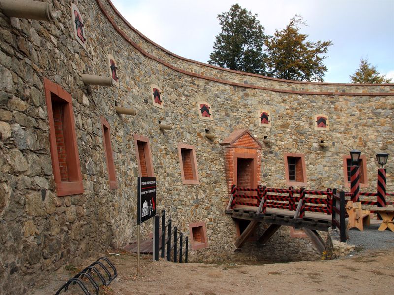 Festung Silberberg in der Woiwodschaft Niederschlesien / Polen