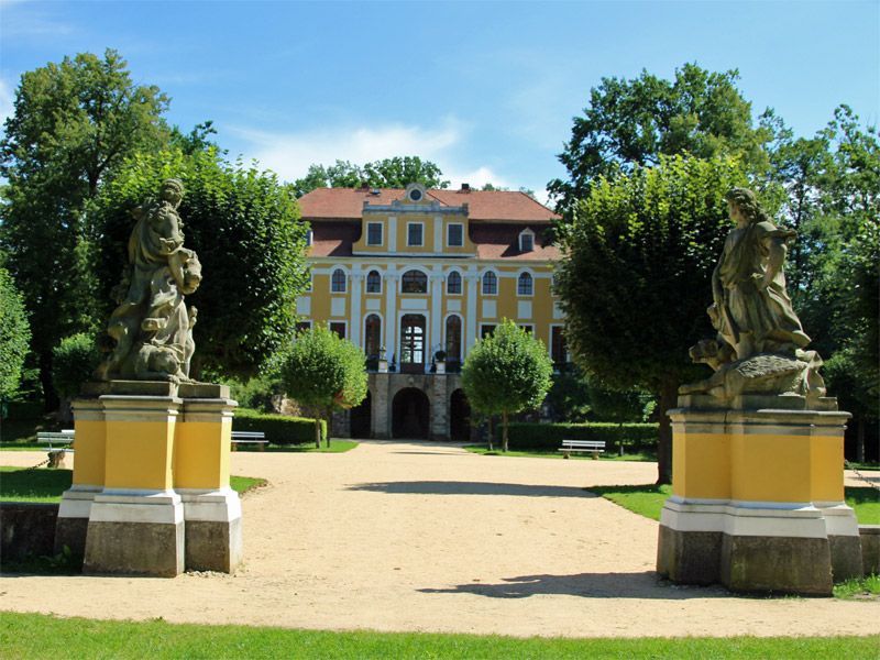  Park und Schloss Neschwitz