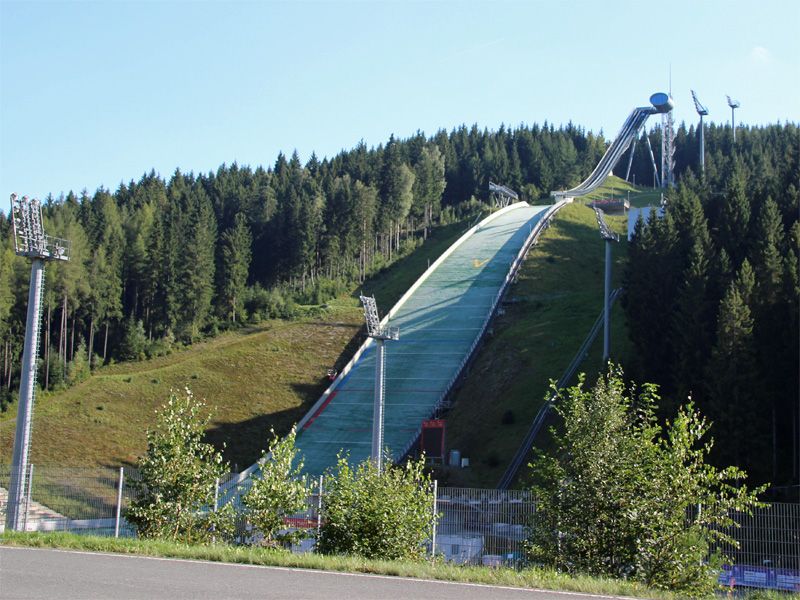 Skisprunggroßschanzen in Klingenthal