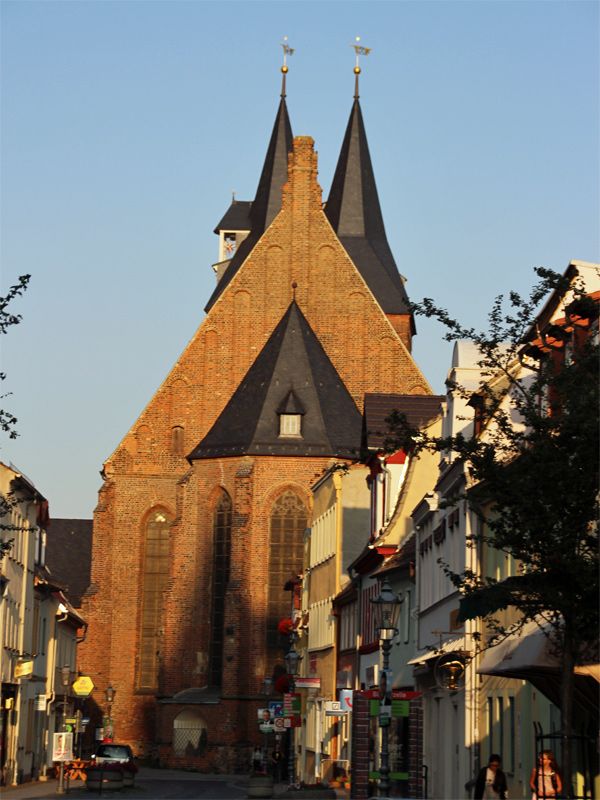 Gotische Stadtkirche St. Peter und Paul in Delitzsch