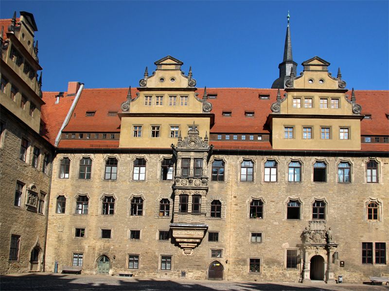 Merseburger Schloss Innenhof