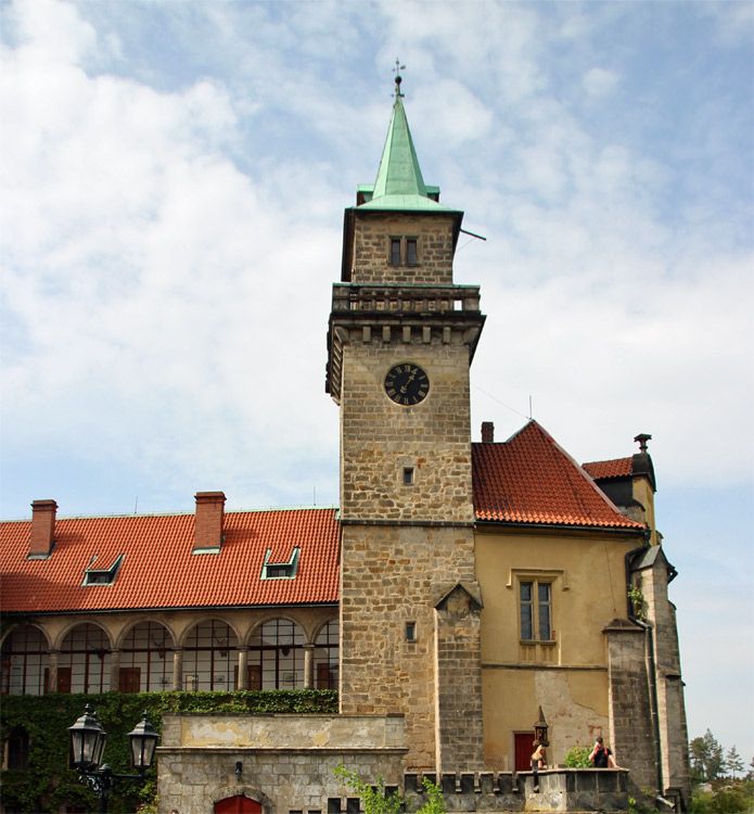 Schloss Groß Skal in Mittelböhmen
