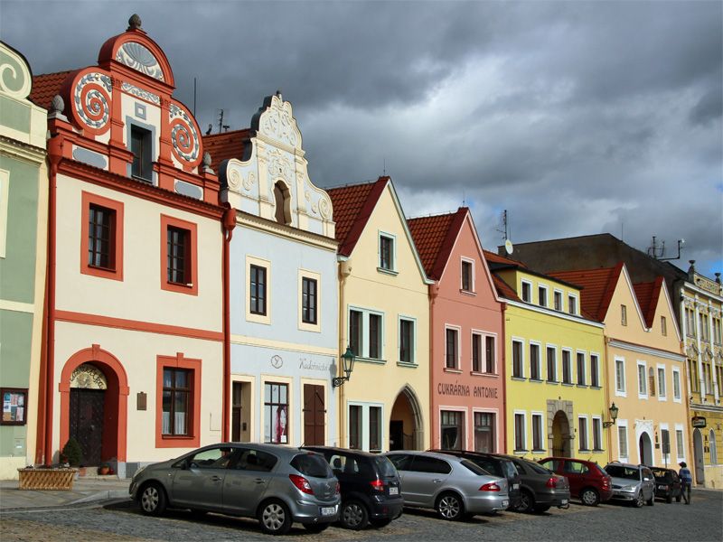Stadtzentrum von Horšovský Týn (Bischofteinitz)