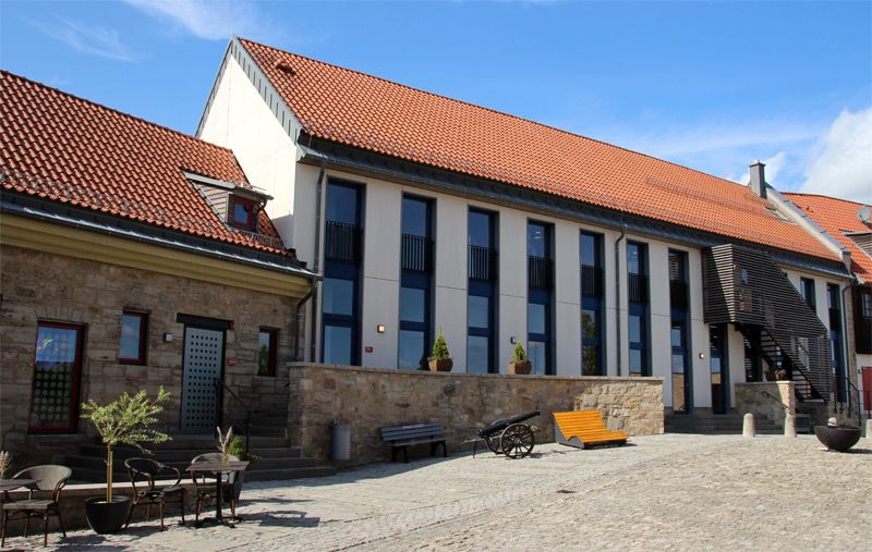 Gebäude von der Burg Scharfenstein