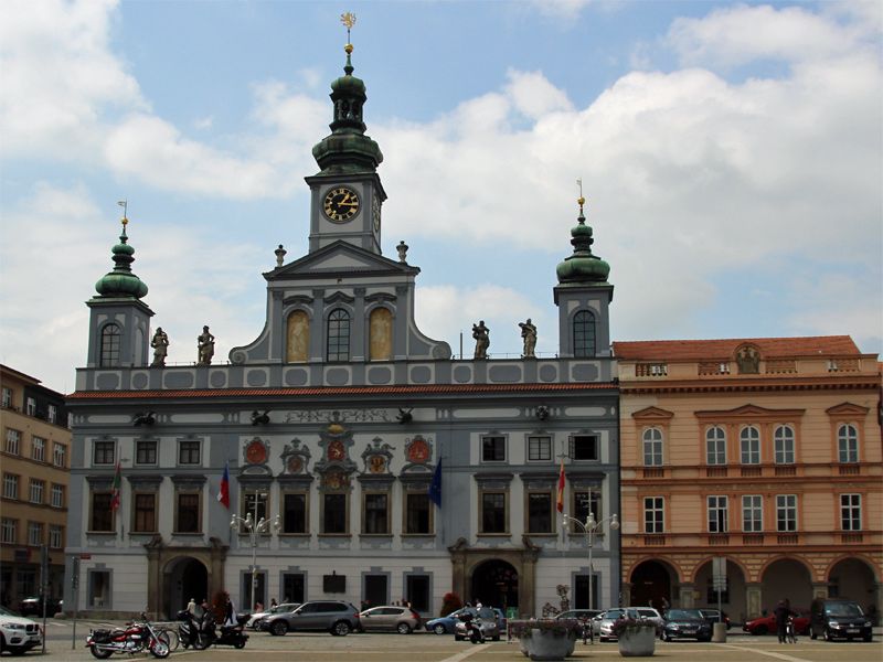 Rathaus von ČESKÉ BUDĚJOVICE