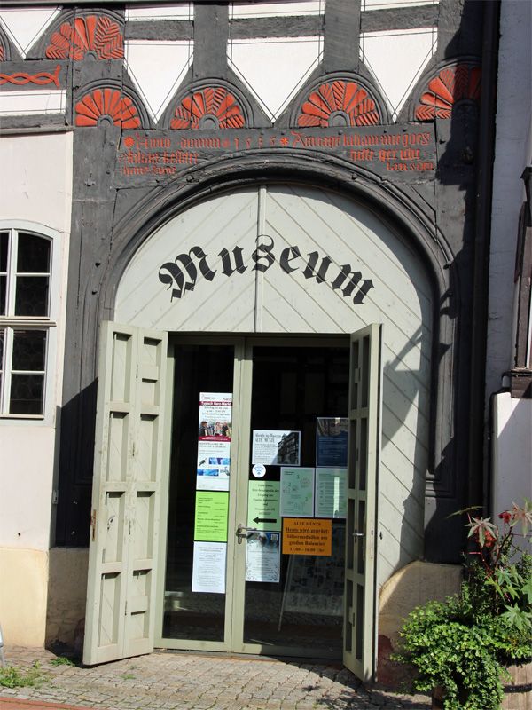 Stolberger Museum Alte Münze mit einer historische Münzwerkstatt