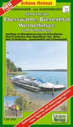 Wanderkarte Schorfheide, Eberswalde, Werbellinsee vom Barthel Verlag