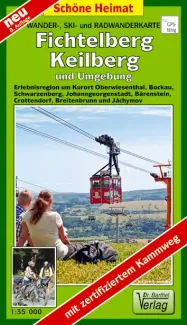 Wanderkarte Fichtelberg, Keilberg und Umgebung