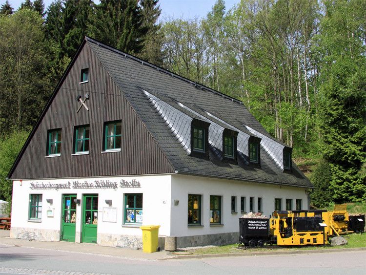 Markus-Röhling-Stolln bei Annaberg-Buchholz im Erzgebirge