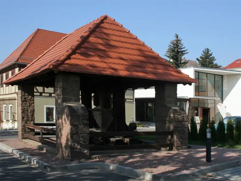 Weinpresse in Meißen