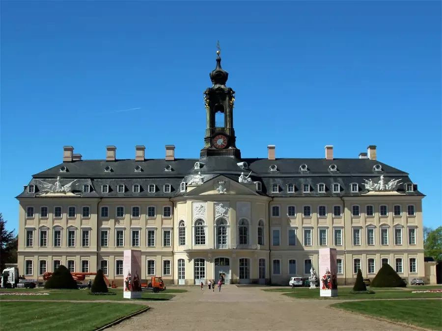 Schloss Hubertusburg in Wermsdorf / Sachsen