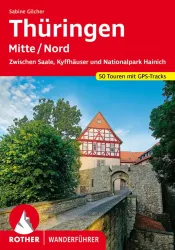 Wanderführer Thüringen Mitte / Nord vom Verlag Rother