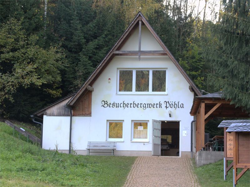 Zinnkammern Poehla in der Bergbauregion Schwarzenberg