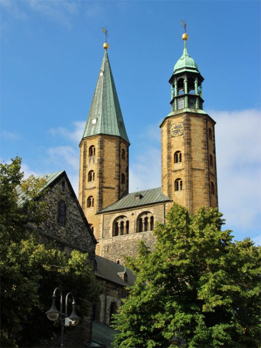 Marktkirche von Goslar in Niedersachsen