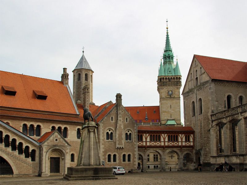 Burg Dankwarderode in Braunschweig / Niedersachsen