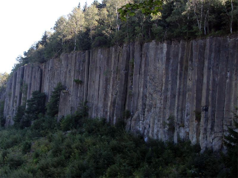 Geotop Scheibenberg im Erzgebirge