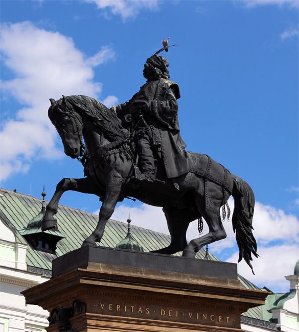 Reiterdenkmal Georg von Podiebrad