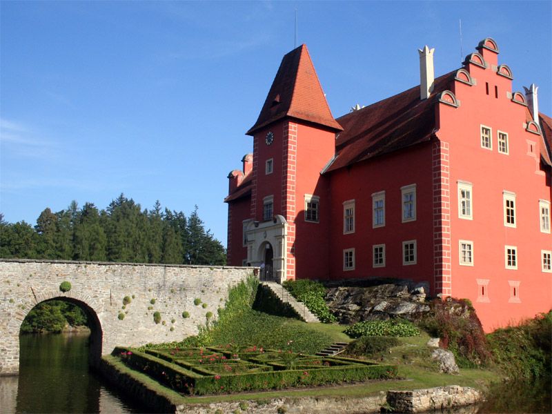 Zámek Červená Lhota in Südböhmen
