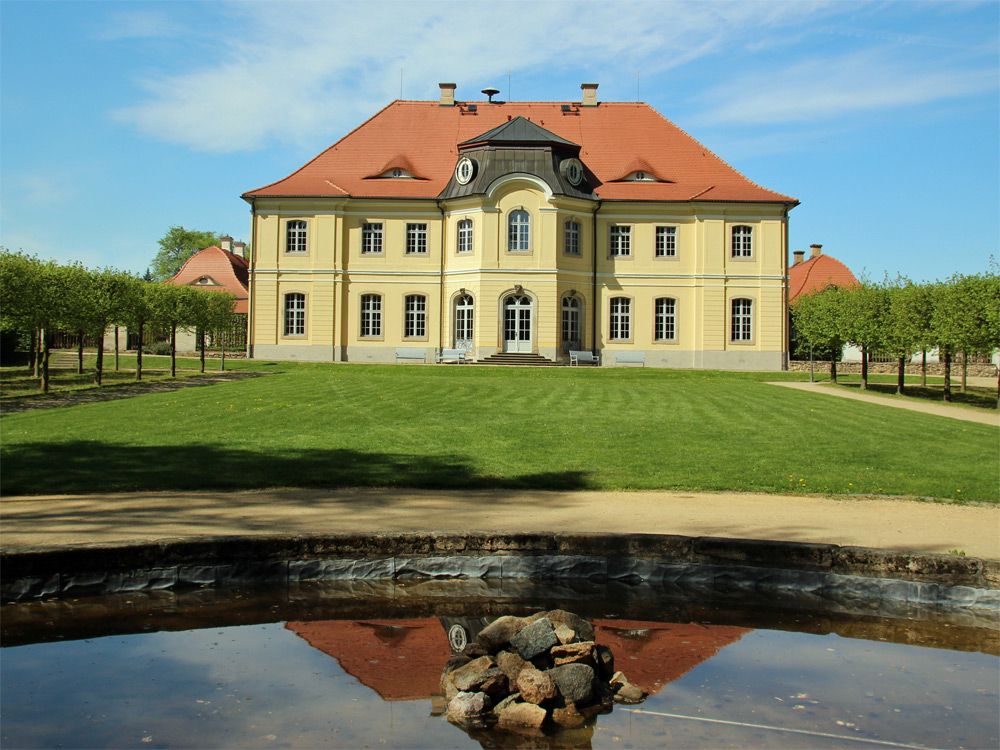 Königshainer Schloss im Lausitzer Neisseland