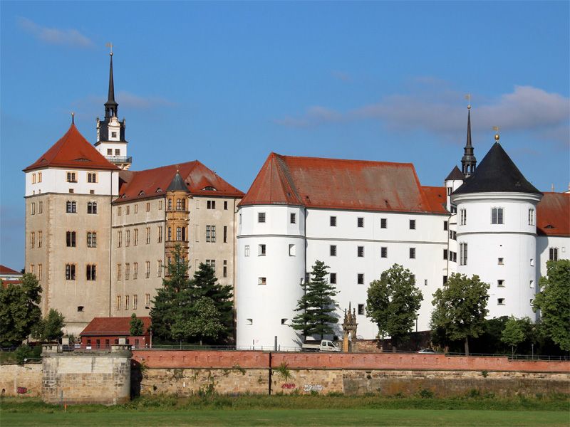 Große Kreisstadt Torgau in Nordsachsen
