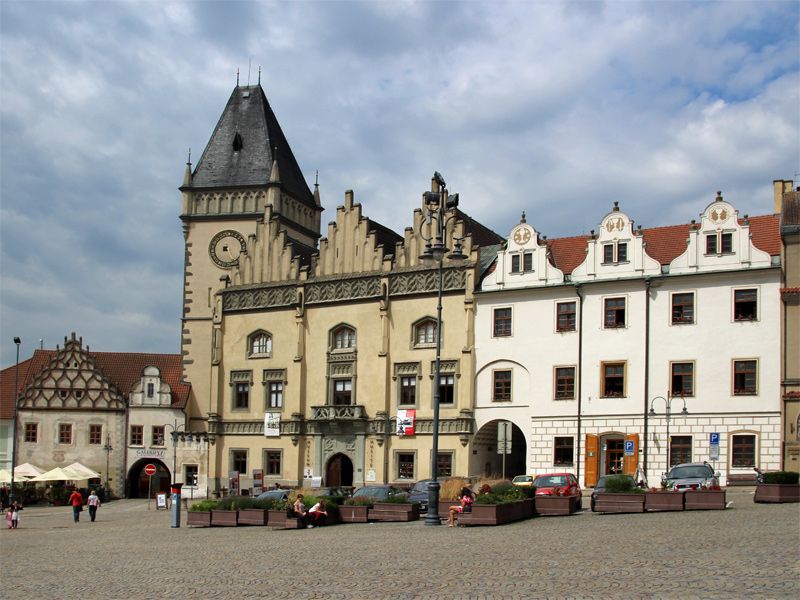 Stadt Tábor in Südböhmen
