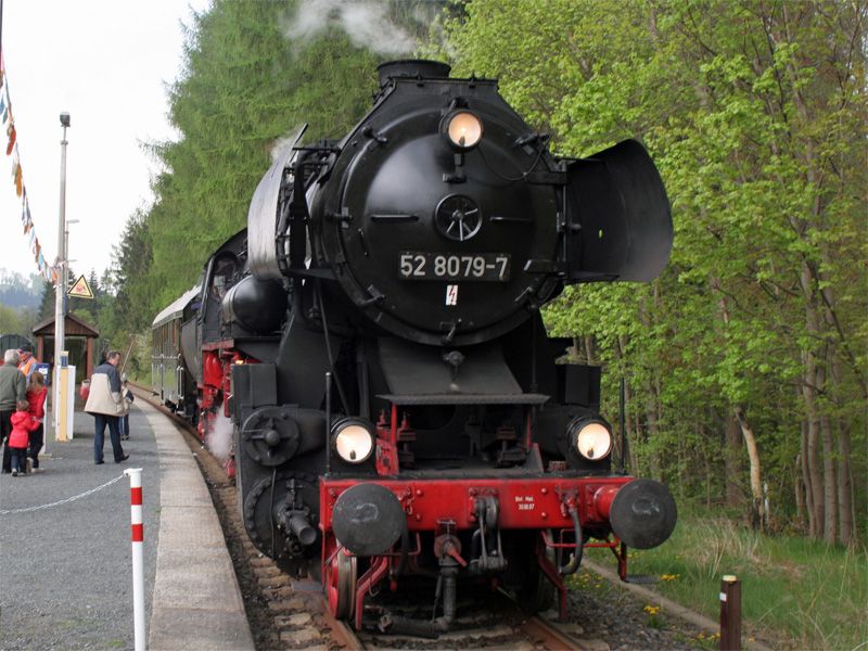 Müglitztalbahn in Bärenstein / Erzgebirge