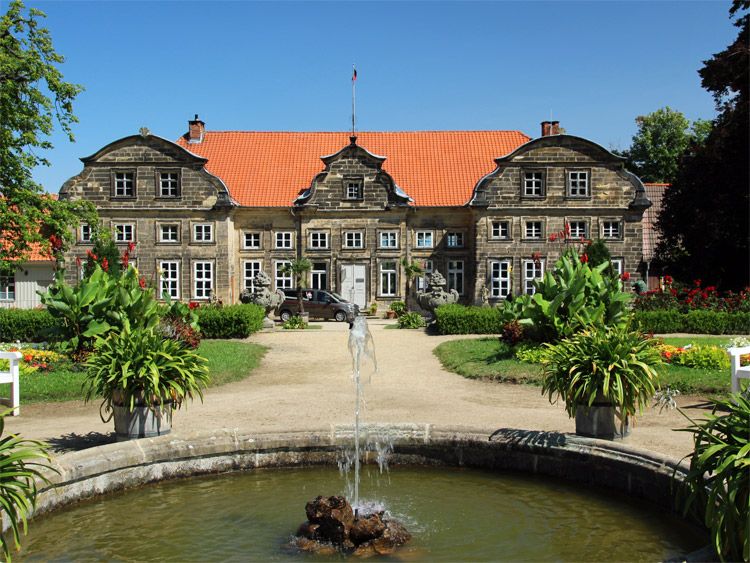 Blankenburger Schloss im Harz / Sachsen-Anhalt 
