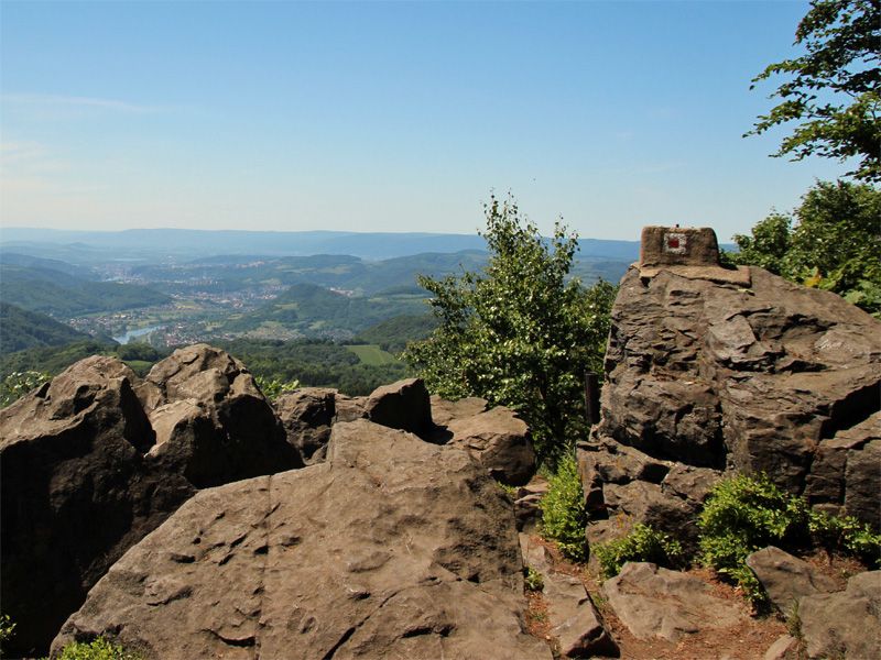 Humboldtaussicht auf dem Buková hora