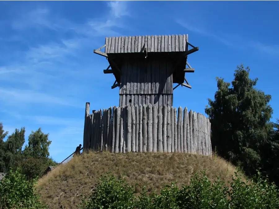 Turmhuegelburg im Geschichtspark Bärnau-Tachov