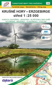 Wanderkarte Mittleres Erzgebirge / Krušné hory – střed 