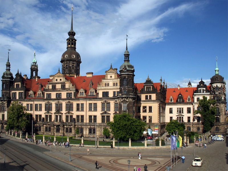 Dresdner Residenzschloss in Dresden