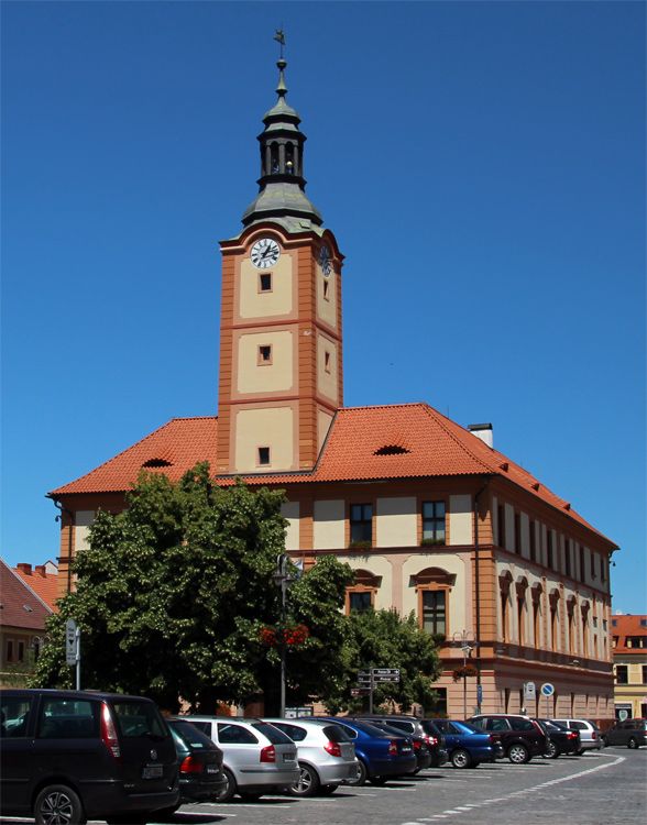 Rathaus im Barockstil von Sušice