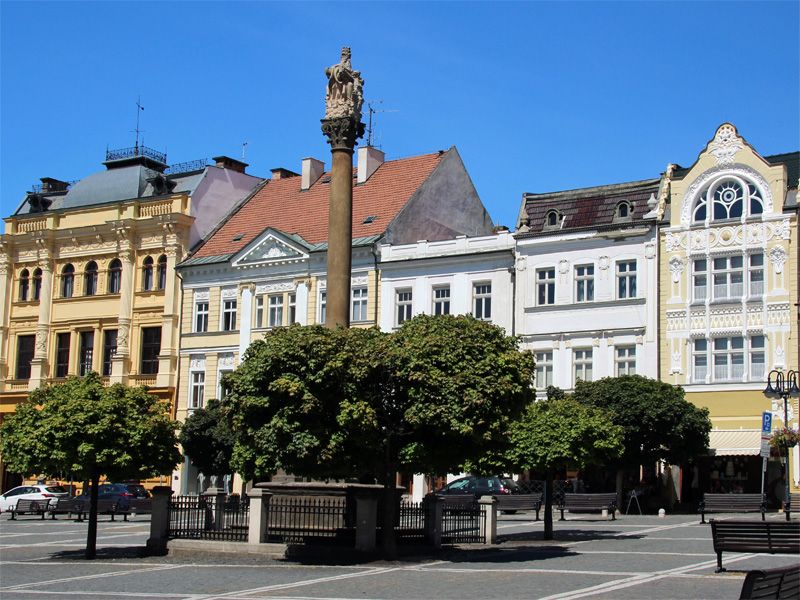 Zentrum von Česká Lípa