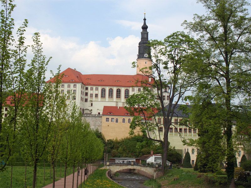 Schloss Weesenstein im Osterzgebirge