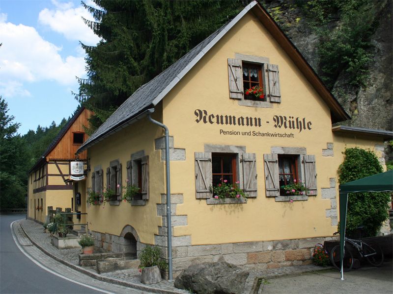 Berghütte "Neumannmühle" am Malerweg