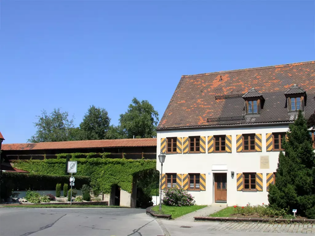 Teil der Stadtmauer in Schongau