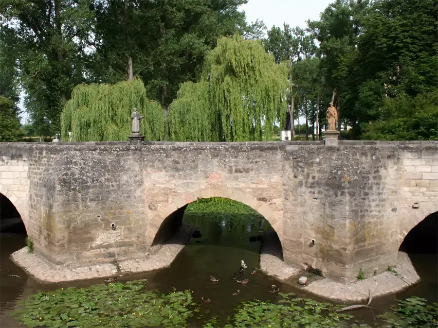 Altmühlbrücke in Herrieden