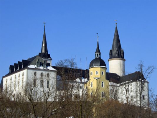 Ansicht vom Schloss Porschenstein 