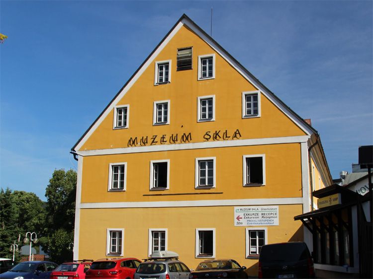 Glasmuseum in Harrachov