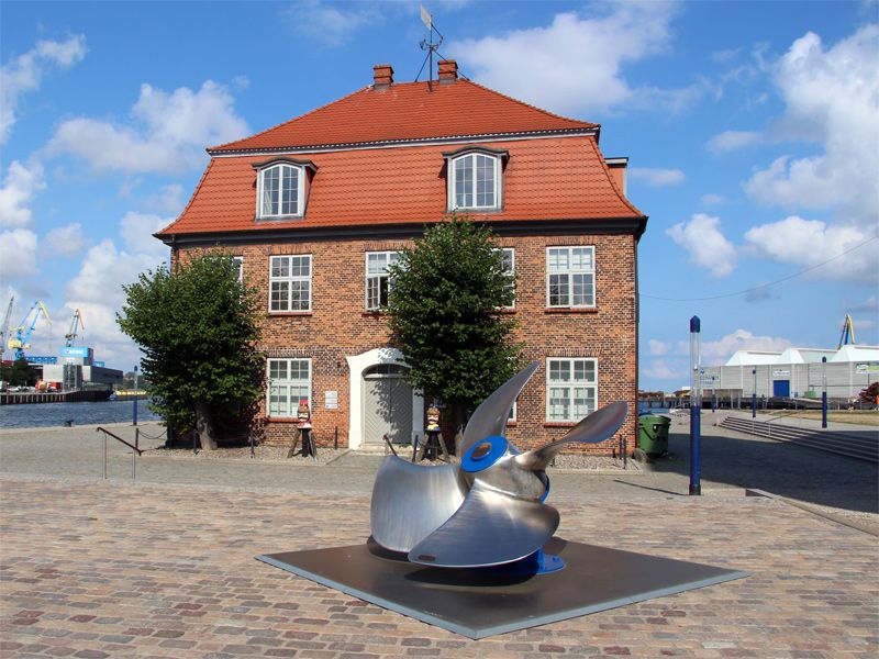 Alte Baumhaus am Hafen, heute Museum der Hansestadt Wismar