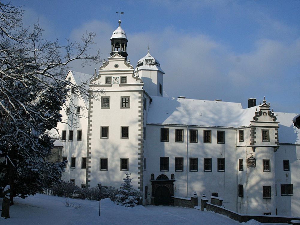 Schloss Lauenstein im Winter