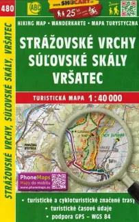 Wanderkarte von den Westböhmische Bäder mit Marienbad, Mariánské Lázně