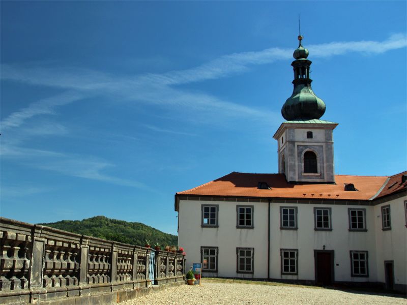 Schloss Reichstadt (Zámek Zákupy) in der Böhmischen Lausitz